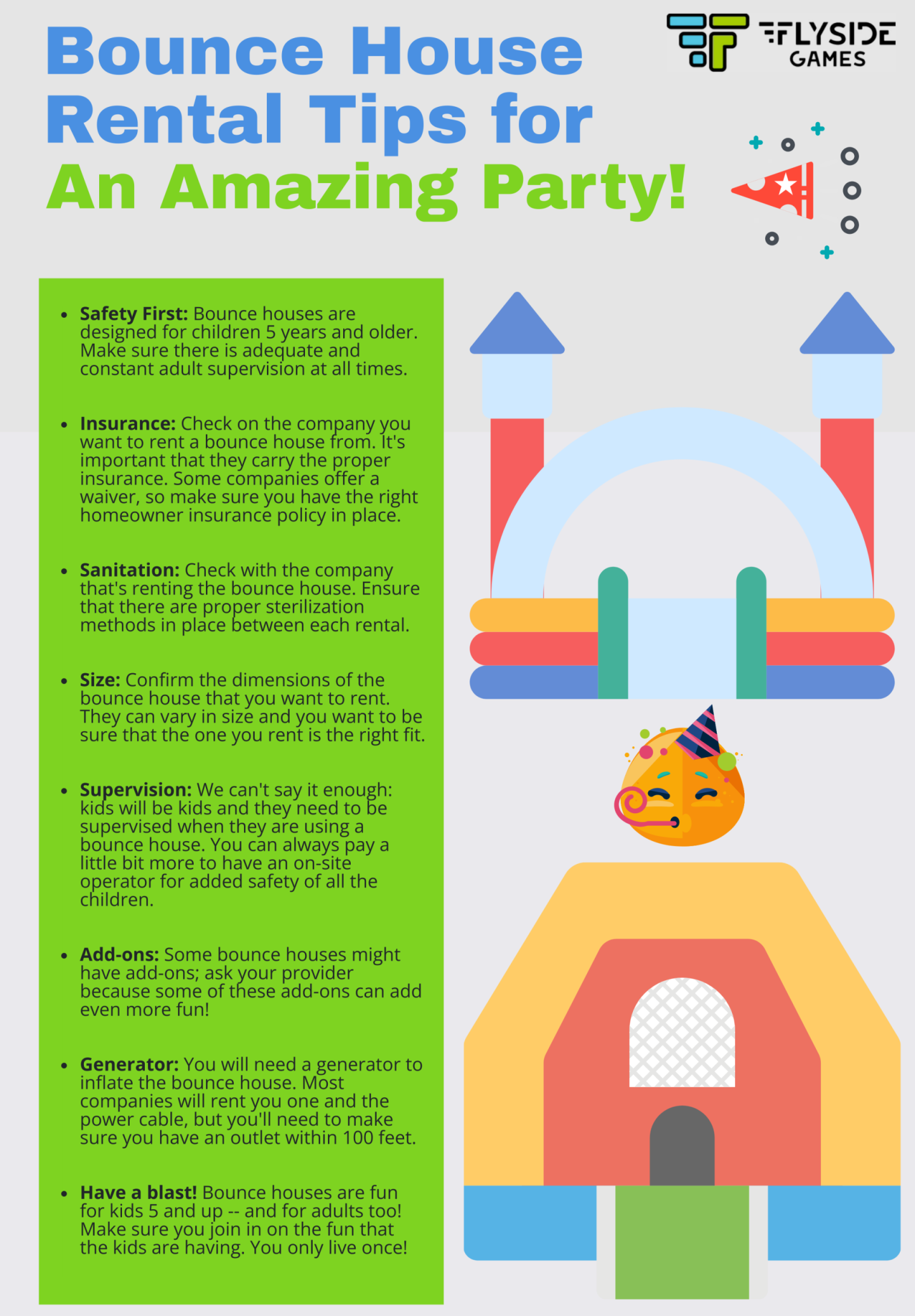 Bounce House Rental Tips For An Amazing Party